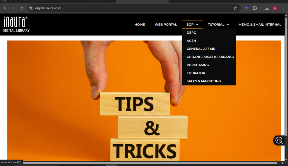 Digital Library Web Portal
